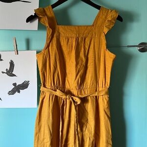 Universal Thread Mustard Yellow Cotton Dress Size XS